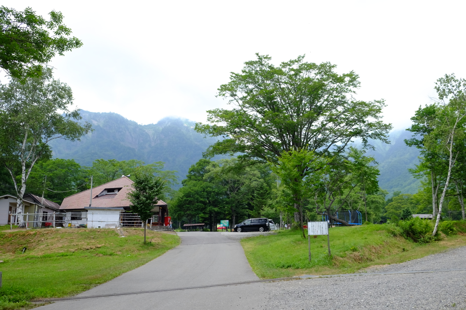 BBQ in 戸隠キャンプ場